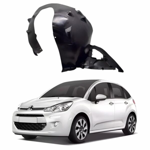 Grade Dianteira e Parabarros Citroen C3 2014 - Imagem 2