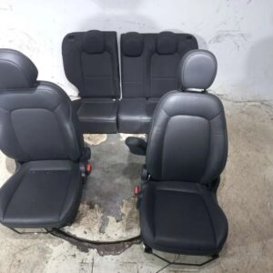 JOGO DE BANCO COURO