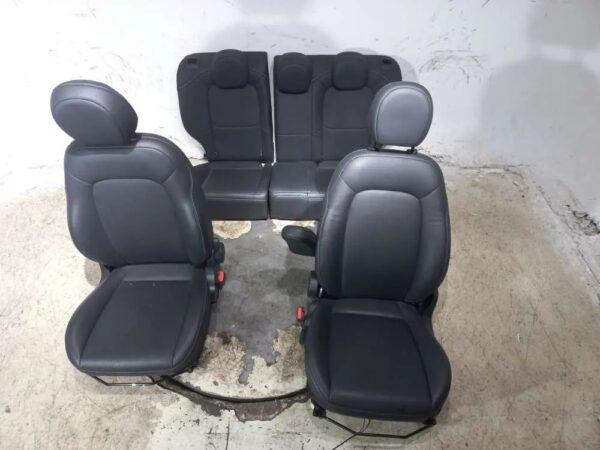 JOGO DE BANCO COURO